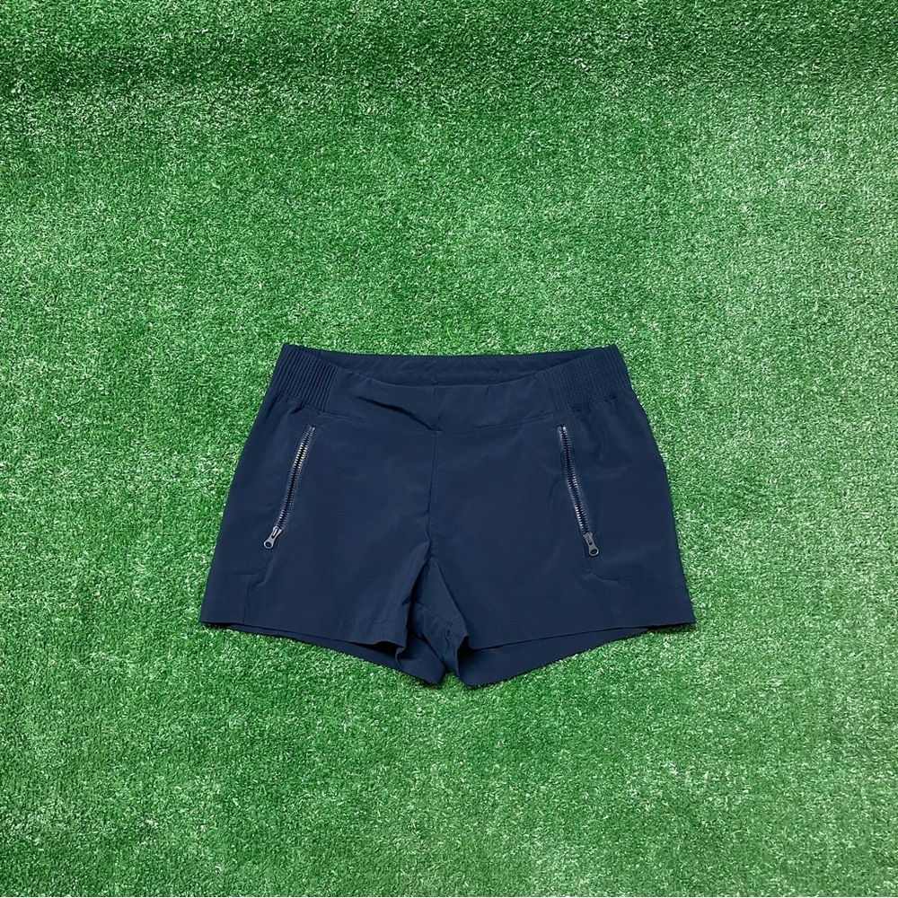 Columbia Blue Athletic Shorts Performance Design